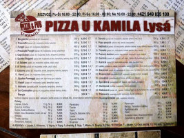 Pizza Pub U Kamila Lysá food