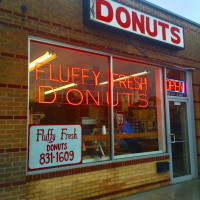 Fluffy Fresh Donuts food