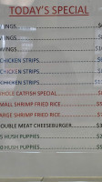 Navy Seafood menu