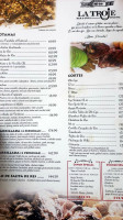 La Troje And Grill menu