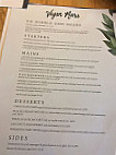 The Whittington Arms menu