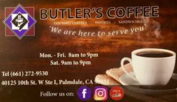 Butler's Coffee food