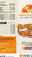 Pizza Papanizza menu