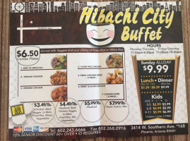 Hibachi City Buffet inside