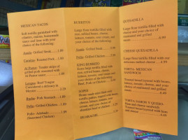 Prima Market La Poblana Inc menu