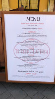 Reštaurácia R-club Pivná Záhrada menu
