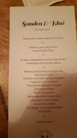Galerija Okusov, Kulinarični Turizem In Storitve, D.o.o. menu