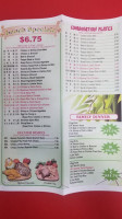 Lin's Garden menu