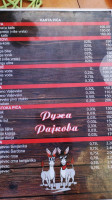 Ruža Rajkova menu