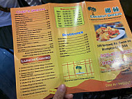 Coconut Breeze menu