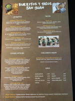 Revolution Tacos menu