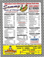 Sammy's Taste Of Chicago food