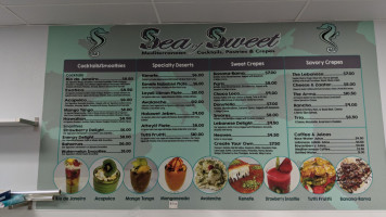 Sea Of Sweet menu