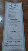 GT Fish & Oyster menu