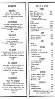 Wtr Pool Grill menu