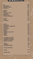 Gostilna Rok menu