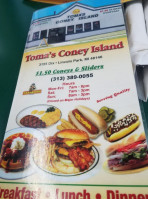 Toma's Coney Island food