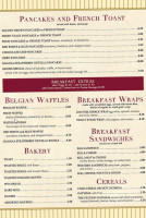 Westfield Station Cafe menu
