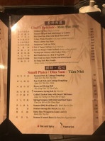 Mien Noodles menu