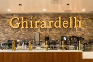 Ghirardelli Ice Cream Chocolate Shop food