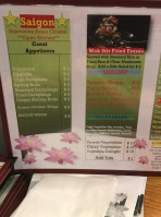 Saigon Wok menu