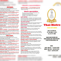 Thai Bistro (fletcher Ave) menu