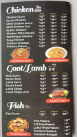 Warraich Meats Caledonia menu