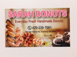 Sarah Donuts- Cumming Ga food