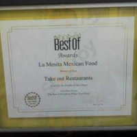 La Mesita Mexican Food food