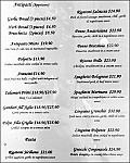 La Bora Pizzeria Ristorante menu