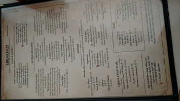 Ye Old Pancake House menu