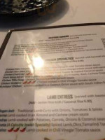 Mint Indian Lakeside Dining menu