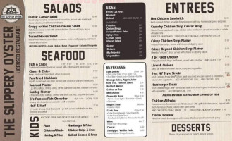 Sheet Harbour And menu