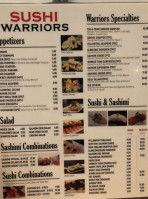 Sushi Warriors food
