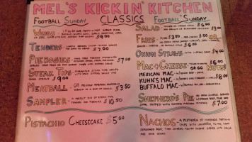 Bills Crossroads menu