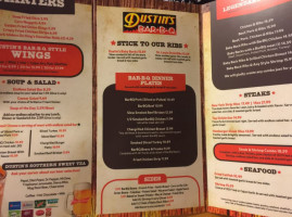 Dustin's -b-q menu