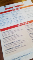 Cannonball menu