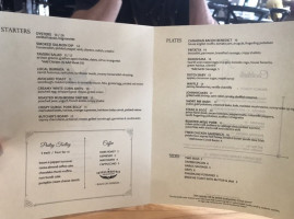 Osprey Tavern menu