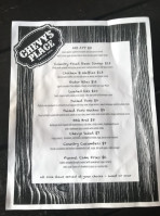Chevy's Place menu