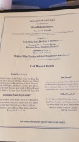 O B House Fort Lauderdale menu