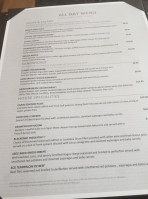 Kingfish Grill menu