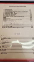 Han's Coffee Shop menu