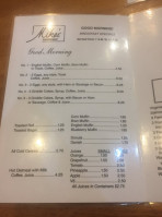Mikes Coffee Shop menu