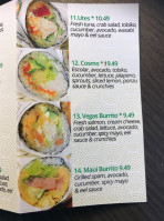 Sushi Burrito On 8th food