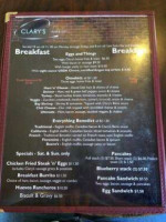 Clary's Grill food
