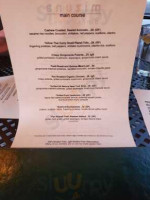 Mizuna and Wine Bar menu