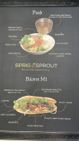 Sprig And Sprout food