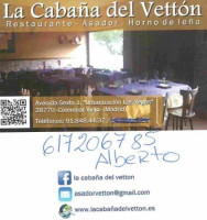 La Cabana Del Vetton food