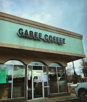 Gabee Coffee outside