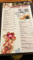 Hana Japanese menu